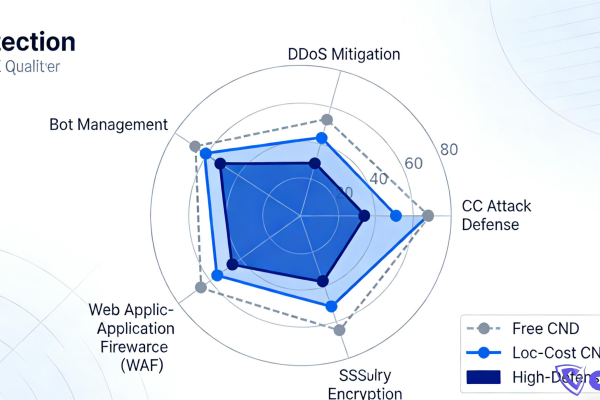 免费CDN、低价CDN、高防CDN三者到底有什么区别？