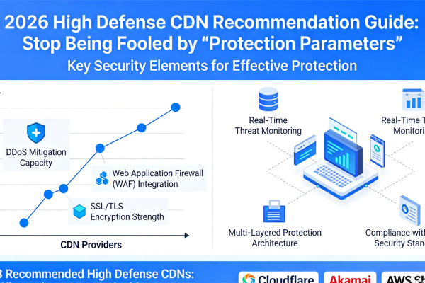 2026年高防CDN推荐指南：别再被“防护参数”忽悠了