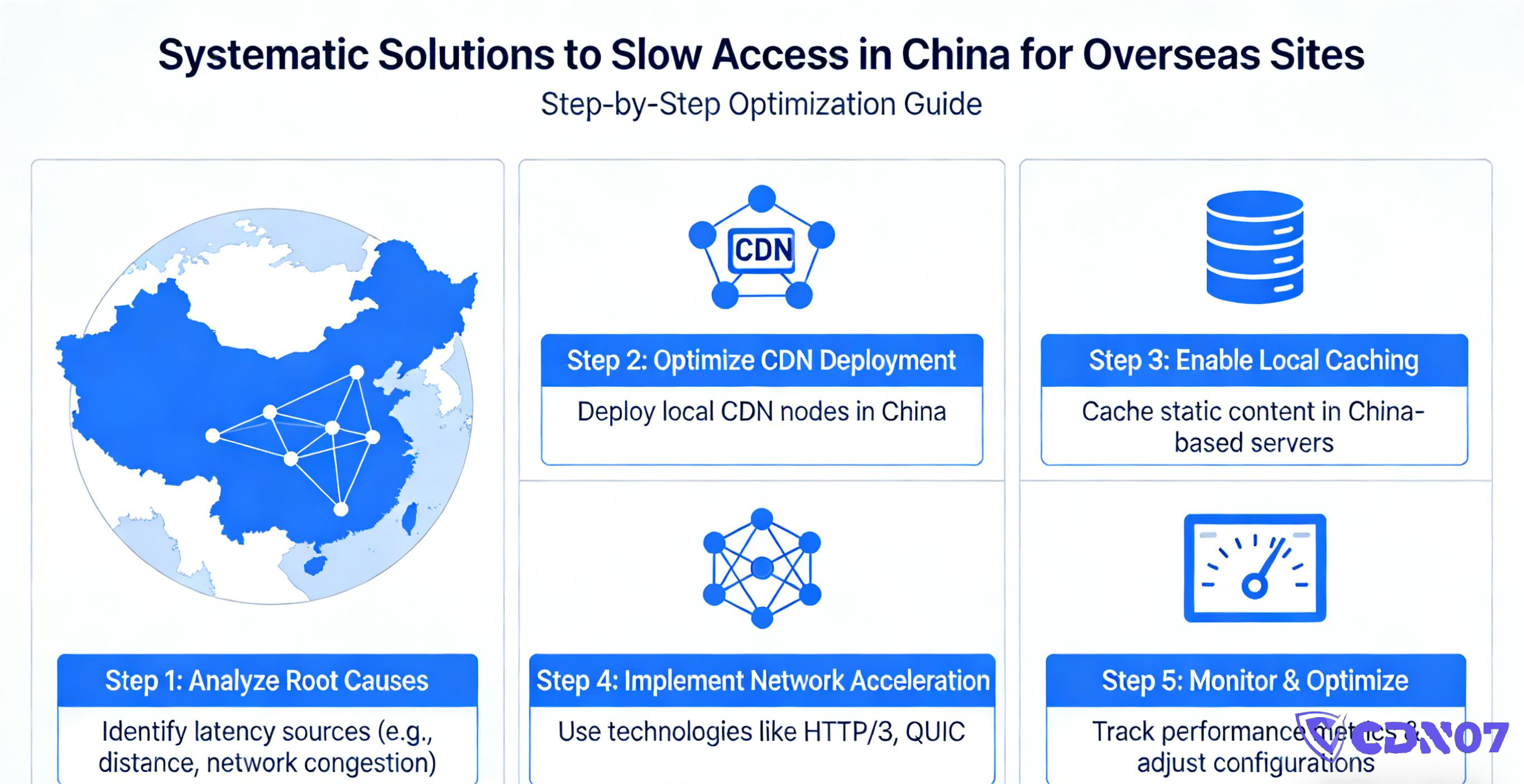 海外站点如何系统性解决中国地区访问慢问题