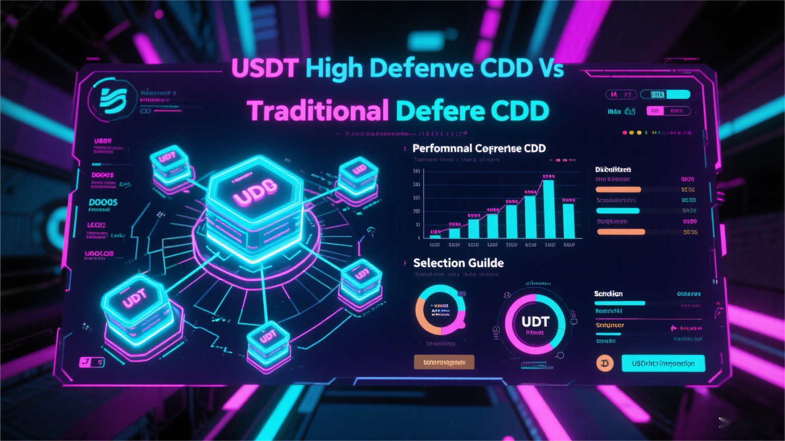支持USDT的高防CDN vs 传统高防CDN 全面性能对比与选择指南